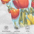 thumbnail image 5 of Yayeee 100% Cotton Hand Towels for Bathroom 16" x 28" Soft Absorbent Kitchen Towel, Blue Tomatoes, 5 of 7