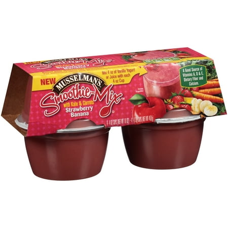 Musselman's Strawberry Banana Smoothie-