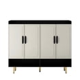 thumbnail image 7 of 4-door Black Shoe Cabinet With Build - For Entryway & Closet Adjustable Shelves For Long-term Storage A Tidy And Orderly, 7 of 7