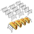 thumbnail image 2 of Soporte para tacos Ejoyous, paquete de 4 soportes para tacos de acero inoxidable con espacio en V y puntas protectoras, 2 of 10