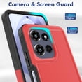 thumbnail image 4 of Funda para Celular yuanming Moto G Power 5G 2025 6.6" Roja, 4 of 8