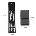 thumbnail image 2 of Set of 8 nail tools, Metal, 10.8 x 5.5 cm, Black, 2 of 5