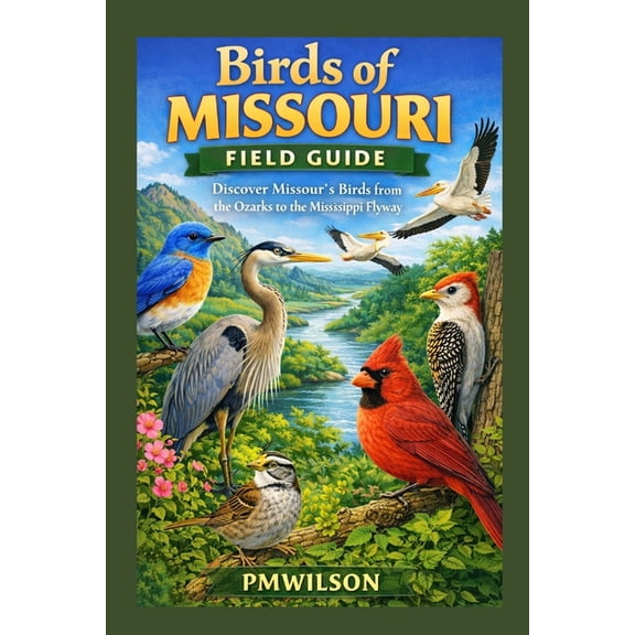Birds of MISSOURI FIELD GUIDE: Discover Missouri's Birds from the Ozarks to the Mississippi Flyway, (Paperback)