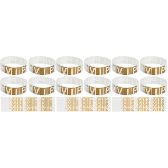 600 Pcs  VIP Wristbands Events Concerts Party Wristbands Bracelet Wrist Bands Arm Bands