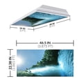 thumbnail image 2 of Octo Lights - Fluorescent Light Covers - 2x4 Flexible Ceiling Light Filters - For Classrooms and Offices - Waterfall 008, 2 of 7