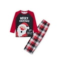 thumbnail image 4 of Family Christmas Pajamas Matching Sets Xmas Matching Pjs for Adults Kids Holiday Home Xmas Family Sleepwear Set, 4 of 10