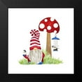 thumbnail image 2 of Reed, Tara 20x20 Black Modern Framed Museum Art Print Titled - Gardening Gnomes III, 2 of 5
