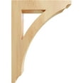 thumbnail image 3 of Ekena Millwork 1 3/4"W x 6 1/2"D x 9"H Small Thorton Wood Bracket, Red Oak (4-Pack), 3 of 4