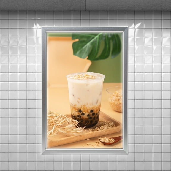 Dourable 27x40" Movie Poster Art Picture Frame LED Light Box Advertising Display