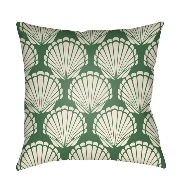 Artistic Weavers Litchfield Shell Pillow Poly Filled 18' x 18'