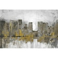thumbnail image 3 of Charest, Doris 18x13 Black Modern Framed Museum Art Print Titled - Golden City Glow, 3 of 5