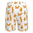 thumbnail image 6 of Naloa Cartoon Squirrel Men's Beach Shorts, Surfing shorts, Swim trunks, Quick Dry Swim Trunks for Surfing Beach Fun - 3X-Large, 6 of 9