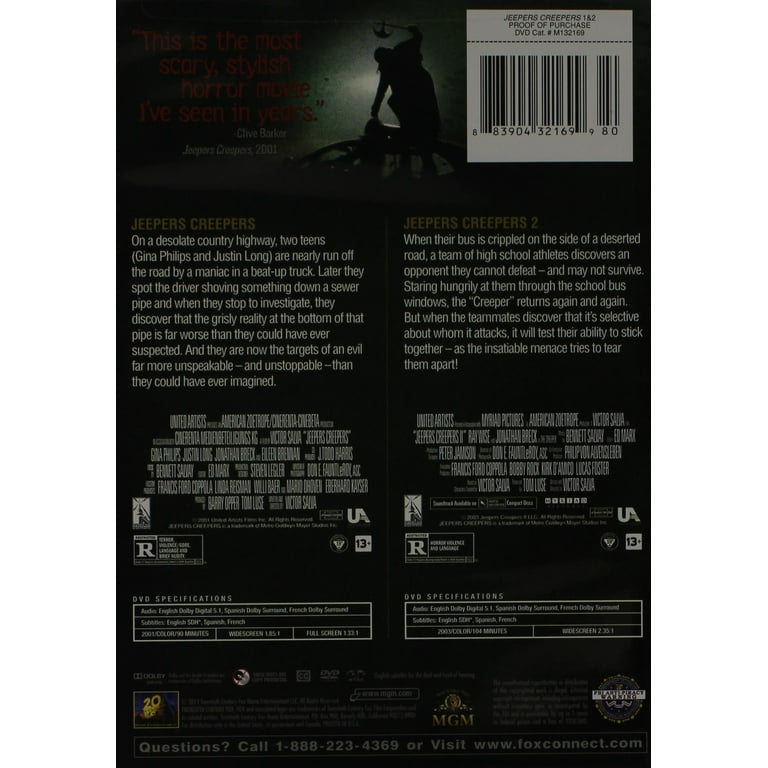 Jeepers creepers deals 1 online