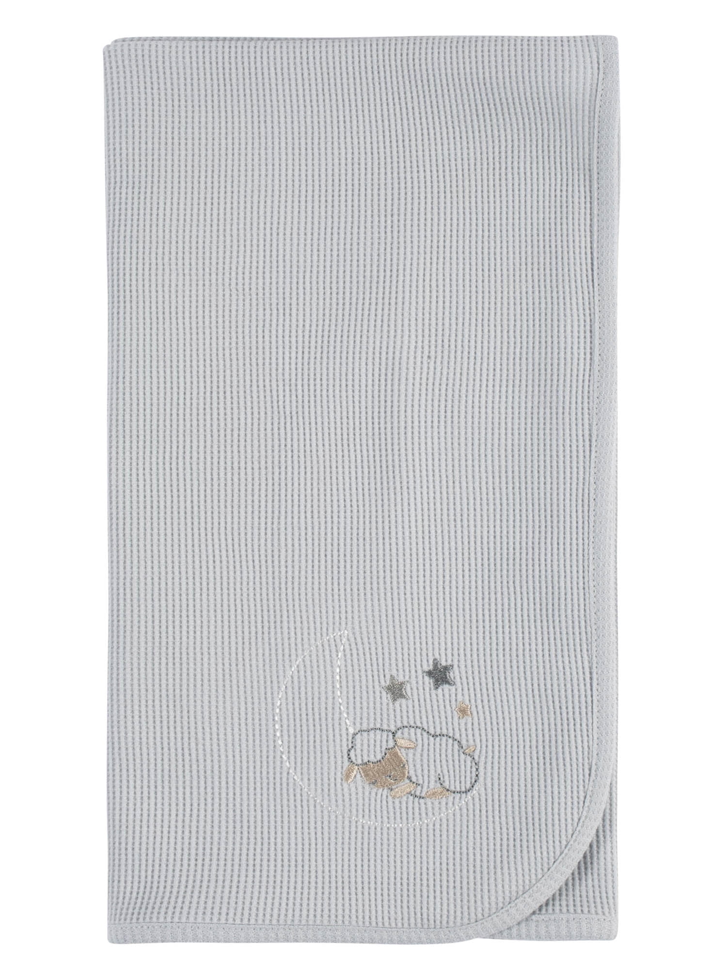 Parent´s Choice Baby Neutral Sheep Thermal Blankets, 2-Pack, Gray Moonlight
