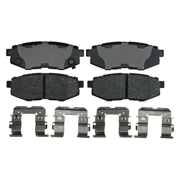 Disc Brake Pad Set Fits select: 2010-2014 SUBARU LEGACY, 2013-2016 TOYOTA SCION FR-S