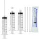 thumbnail image 1 of Jeringa Hyddeb Luer Lock de 60 ml con tapa y tubo de plástico blando x10, 1 of 7