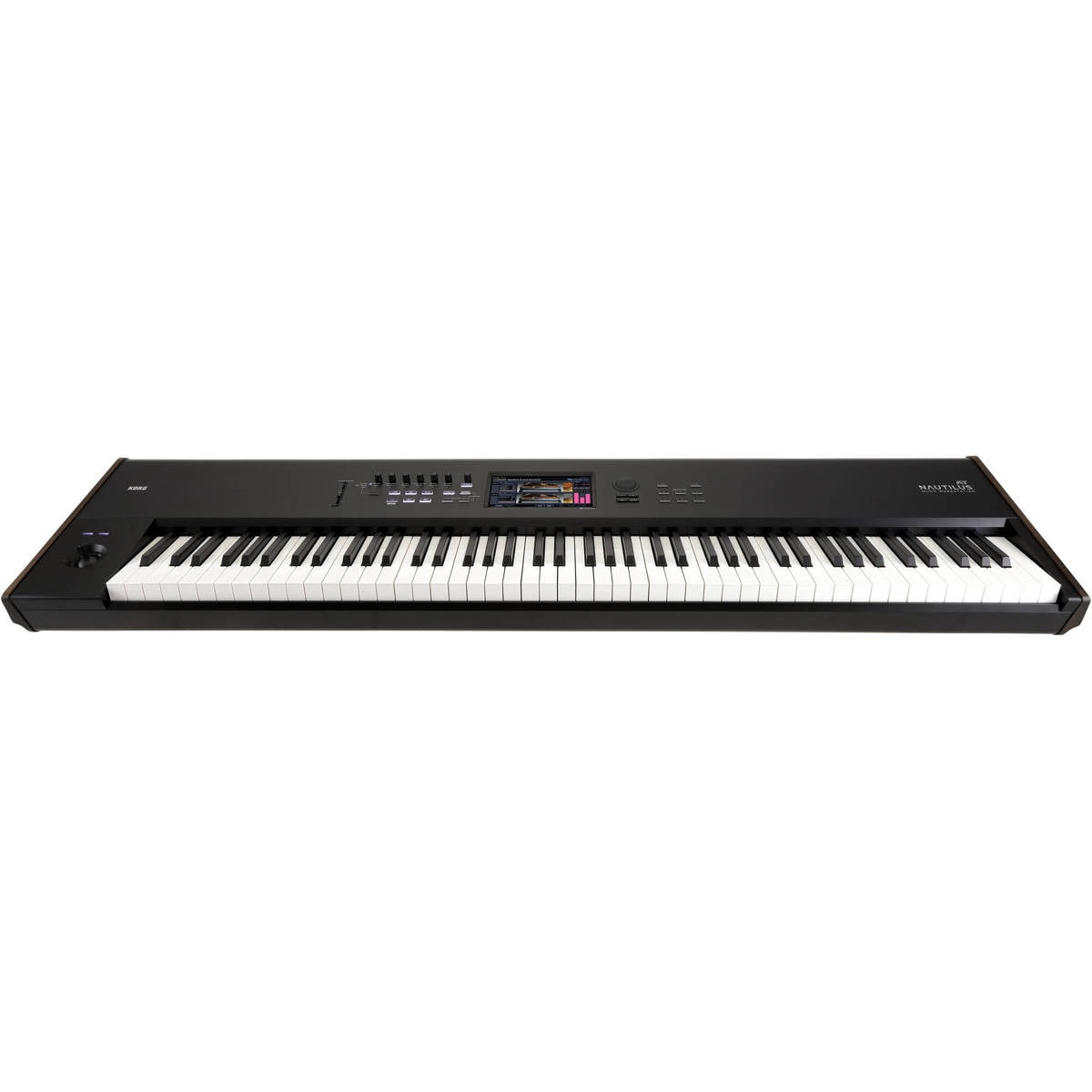Korg Nautilus AT 88-Key Music Synth/Workstation Keyboard with Aftertouch, Black