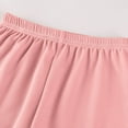 thumbnail image 4 of Tungbrin Girls Pajama Shorts 2 Pack Summer Comfy Elastic Waist Knee Length Shorts Loose Soft Lounge Shorts for Kids, 4 of 8