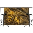 thumbnail image 1 of BSDHOME Polyester Golden horns Background Abstract Art Backdrops Photo Studio Backdrop 7x5ft Photography Background Wall, 1 of 5