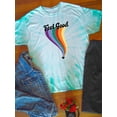 thumbnail image 3 of Rainbow Feel Good Tie Dye Cyclone Women -Image by Shutterstock, Female Medium, 3 of 4