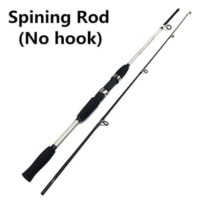 GHOTDA CASTTING SPINNING Combo Bass Fishing Rod and Baitcasting
