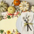 thumbnail image 4 of Fall Thanksgiving Pumpkin Sunflower Tablerunner,Autumn FarmhouseTable Runner,Suitable for Kitchen,Dining Room, Restaurant,Dresser Decoration Harvest Table Runners 72 Inch, 4 of 5