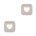 thumbnail image 3 of Monstrate Cortador de sándwich, sellador de alimentos, corazón, molde rectangular para tostadas de pan, molde Bento DIY, herramienta corazón cuadrado 2piezas, 3 of 6
