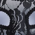 thumbnail image 3 of ITFABS Women Masquerade Mask, Party Prom Ball Lace Mask, Back Straps Tie Half Face Mask, 3 of 5