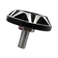 thumbnail image 1 of Cubierta de tornillo para placa de matrícula de motocicleta, tornillo de placa de matrícula, perno de marco, antirrobo Negro, 1 of 9