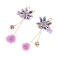 thumbnail image 3 of SHOWERORO 2 Pcs Barrettes Fleur pour Nourrissons Style Rétro Épingle à Cheveux avec Accessoire Cosplay, 3 of 7
