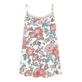 thumbnail image 4 of sovlvnd Women's Plus Sizes Summer Sexy Printed Sleevesless Strap Vest Over Size Top Tank Blouse Summer Casual Loose Comfy Tee Blouse Tank Tops S-2XL, 4 of 5