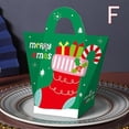 thumbnail image 4 of 5pcs Christmas Gift Bag Red Paper Christmas Bag For Candy Cookie Paking Box, 4 of 5