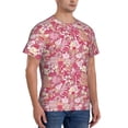 thumbnail image 2 of Vsdgher Sweet Print Men's Dry Fit Mesh Athletic Shirts Moisture Wicking Tennis T-Shirt Tops, 2 of 9