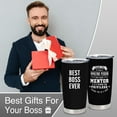 thumbnail image 3 of Boss Day Gifts for Men, Best Boss Ever Gifts, Cool Gifts for Bosses, Boss Appreciation Gifts, Funny Boss Gifts for Him, Farewell Gifts for Boss, Chrismas Gifts for Male Boss 20 oz Tumbler, 3 of 6
