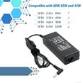 thumbnail image 3 of 19.5V 4.62A 90W Ac Laptop Charger for HP H6Y88AA H6Y89AA 710413-001 Adapter Blue Tip : 4.5 X 3mm with Center Pin Inside Notebook Computer PC Power Cord Supply Source Plug, 3 of 7