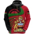 thumbnail image 4 of Sudadera con capucha y cremallera para hombre, ropa de calle, ropa deportiva, chándal, abrigo nuevo, Malawi, MW, MWI, Malawi, primavera y otoño, 2024, 4 of 4
