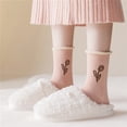 thumbnail image 1 of Womens To Keep Warm Sock Colorful Lightweight Cotton Athletic Socks Sports Socks Sock Pink, 1 of 4