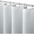Grey Ombre Small Stall Shower Curtain 36 x 72, Waffle Half Size Shower
