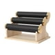 thumbnail image 3 of Organizador de 3 niveles para guardar pulseras y relojes, ideal para el mostrador de negocios y el tocador. Negro, 3 of 9