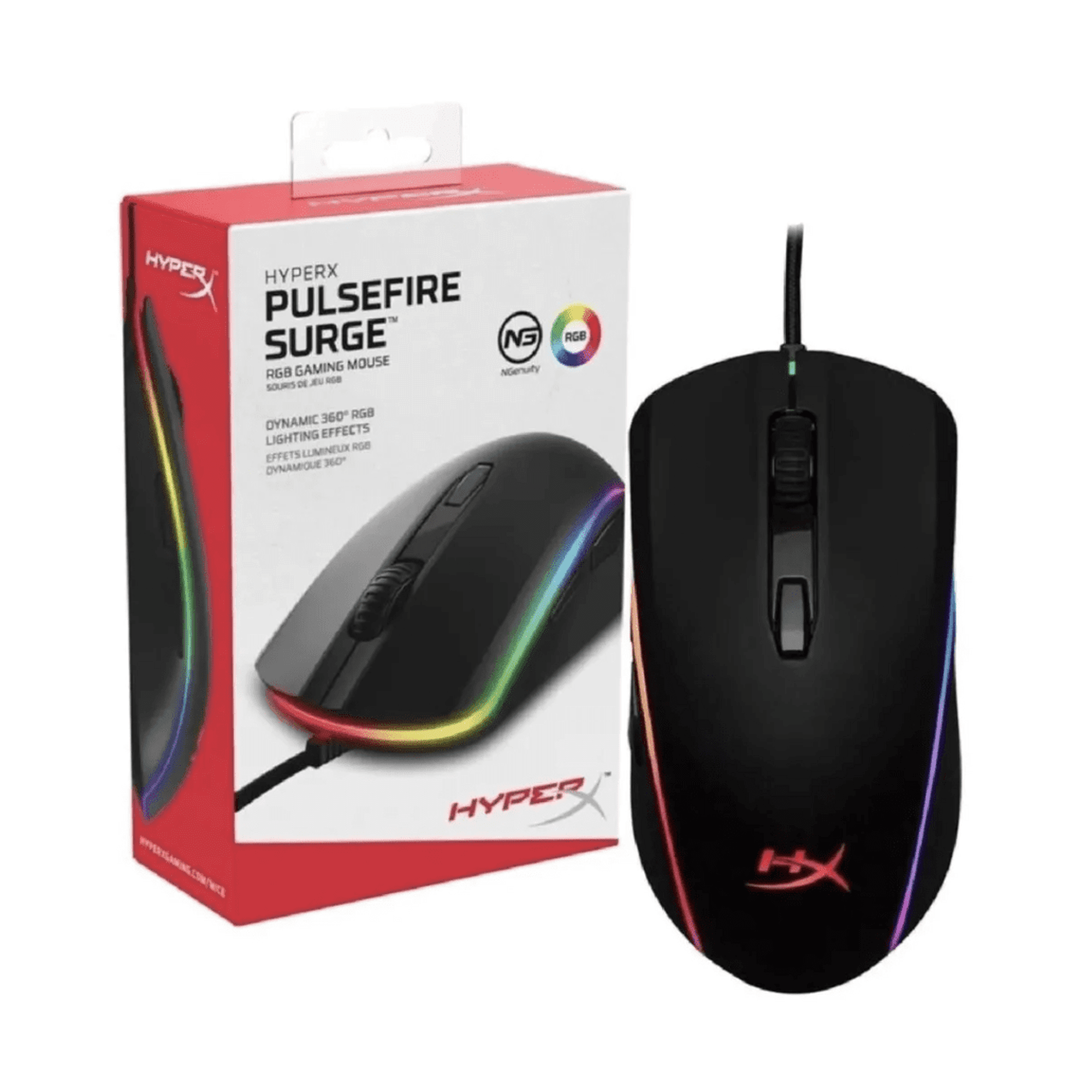 Mouse Gamer Hyperx Pulsefire Surge Rgb Knasta Chile