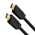 thumbnail image 2 of Insten - HDMI Male to Male Cable, 2.1 Version, 8K 60Hz, 48Gbps, PVC Cable, Gold Connectors, 15ft , Black, 2 of 10
