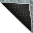 thumbnail image 7 of Dalyn Rugs Machine Washable Indoor/Outdoor Chantille Teal 2'3" x 7'6" Runner Rug, 7 of 7