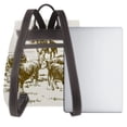 thumbnail image 3 of Goofa Cattle Drive By Two Cowboys for Leather Backpack Purse for Women Fashion Multipurpose Design Handbag Ladies Shoulder Bags Travel Backpack, 3 of 4