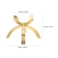 thumbnail image 2 of BESTYASH Soporte Ornamental Metálico Dorado Para Y Esferas Con Montaje, 2 of 7