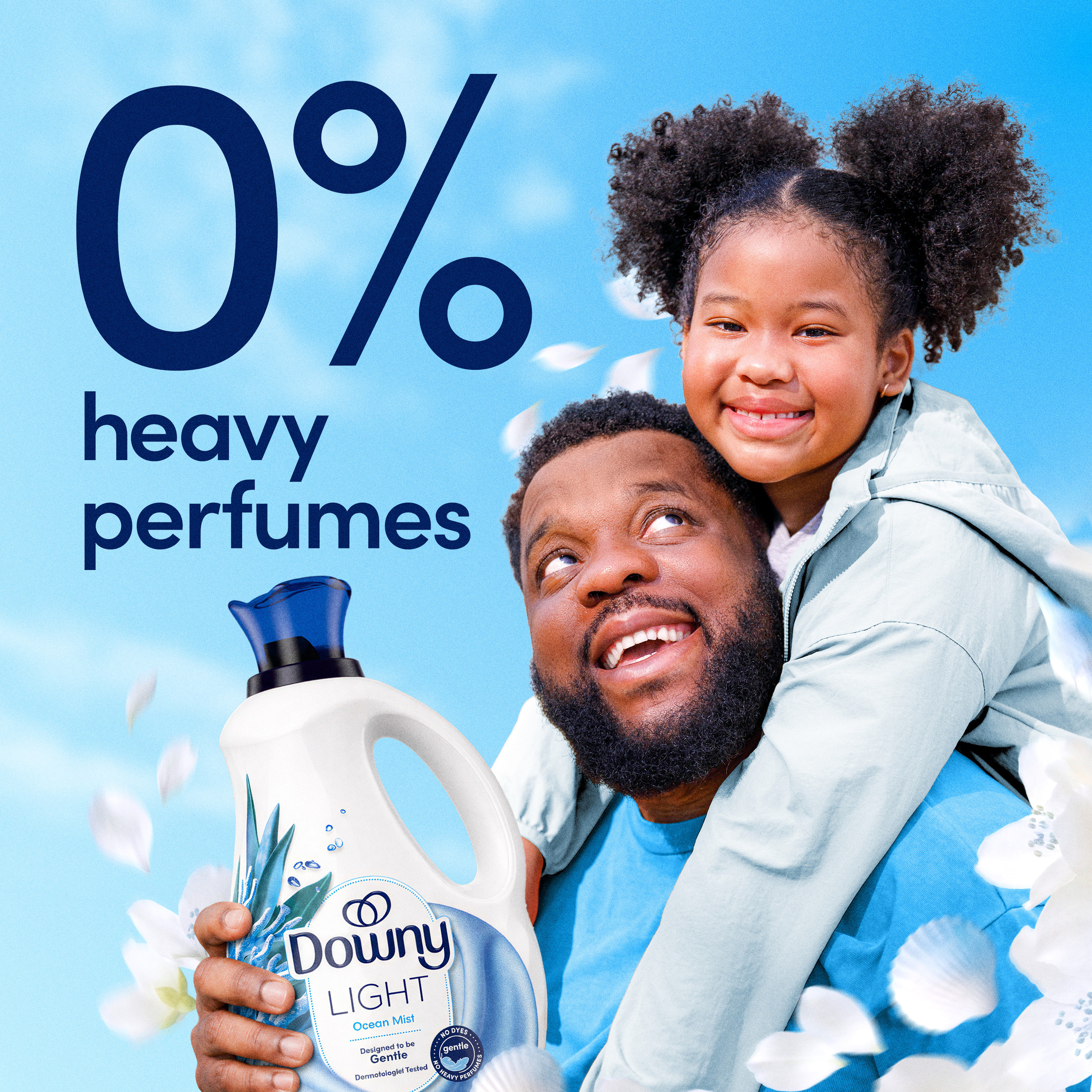 Downy Gentle Soft + Fresh Fabric Softener, Ocean Mist, 93 fl oz photo 5