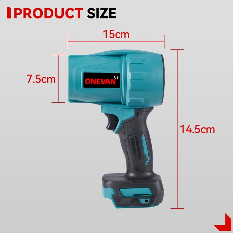 Cordless Leaf Blower - 580CFM/160MPH Electric Blower with 2 x 4.0Ah Batteries