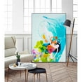 thumbnail image 3 of Giant Art Canvas  24x36 Beneath the Shiny Surface Framed in Pink, 3 of 3