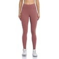 thumbnail image 5 of Women's Active Stretch Leggings with Pockets Mid Rise Yoga Pants, 5 of 8