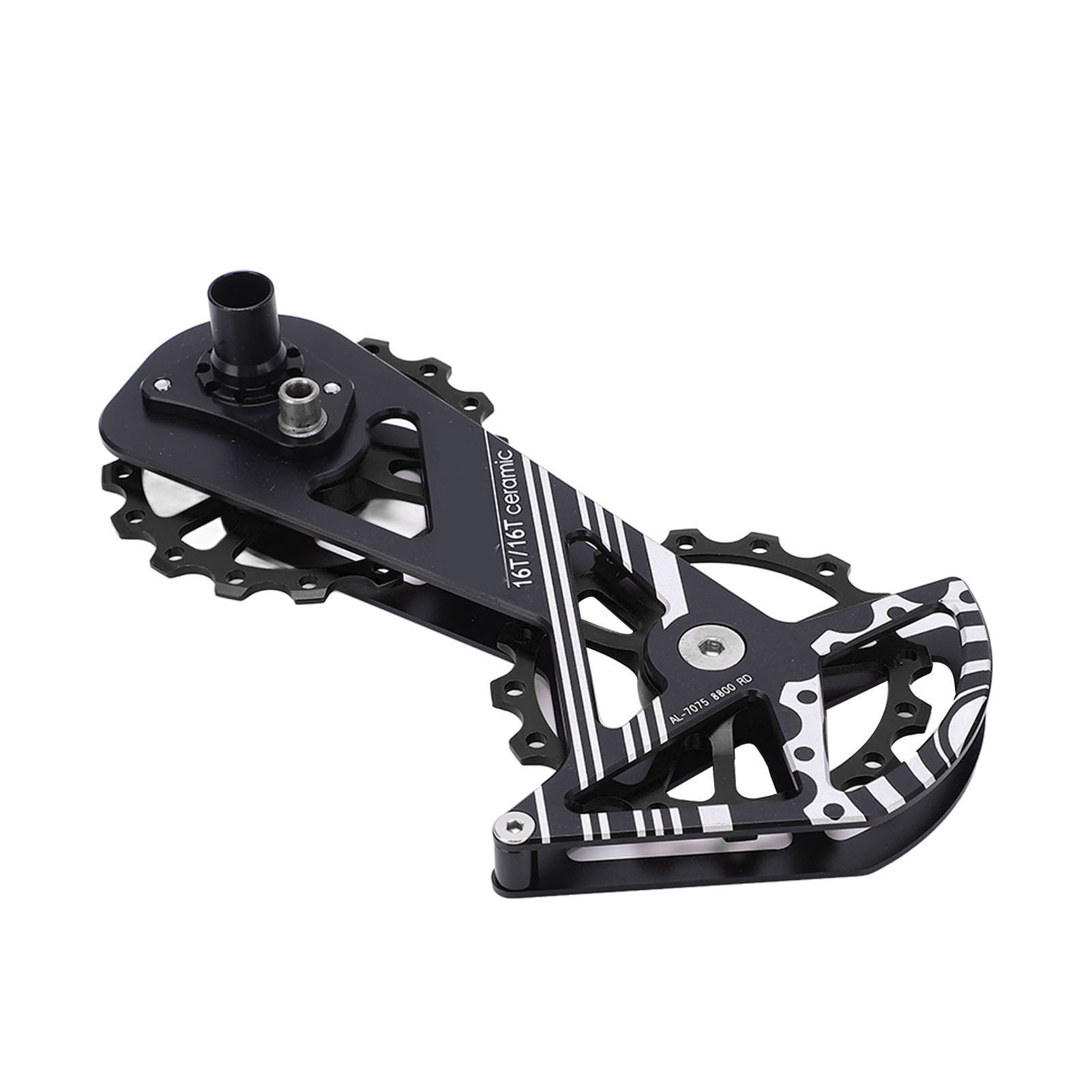 Rear Derailleur Guide Wheel, 6800 Rear Derailleur Guide Wheel Stable Speed Aluminum Alloy High