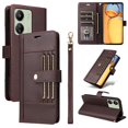 thumbnail image 1 of FOXDOCK Funda tipo Cartera para Xiaomi POCO C65 – Cubierta de Cuero PU con Múltiples Ranuras, Bolsillo para Efectivo y Correa de Muñeca, 1 of 6